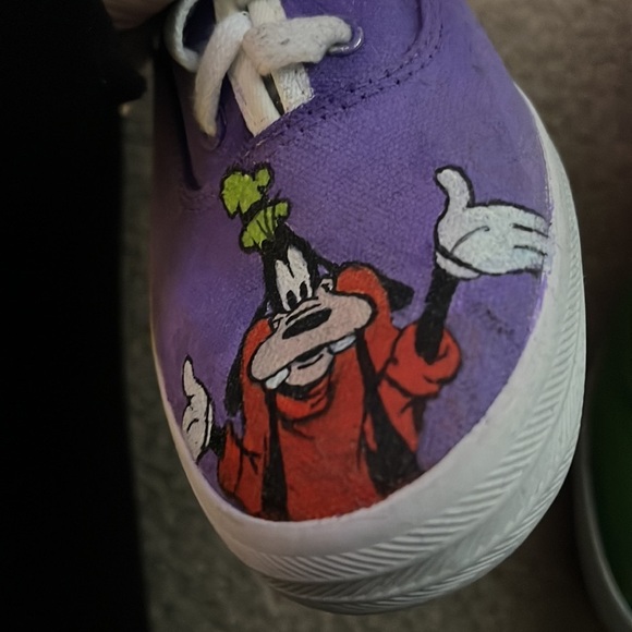 Ked’s- Hand Painted Goofy Shoes size 5.5 - Picture 10 of 10